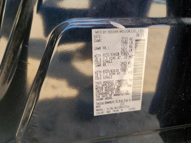 2015 INFINITI QX60 5N1AL0MM6FC536365