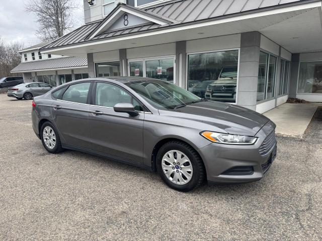 FORD FUSION S 2013 gray sedan 4d gas 3FA6P0G76DR210414 photo #1