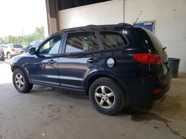 HYUNDAI SANTA FE G 2007 blue  gas 5NMSG13D17H081867 photo #3