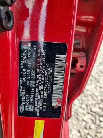 2016 HYUNDAI ACCENT SE KMHCT5AE8GU287274
