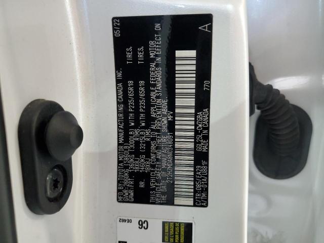 2022 LEXUS RX 350 2T2HZMDA8NC348091