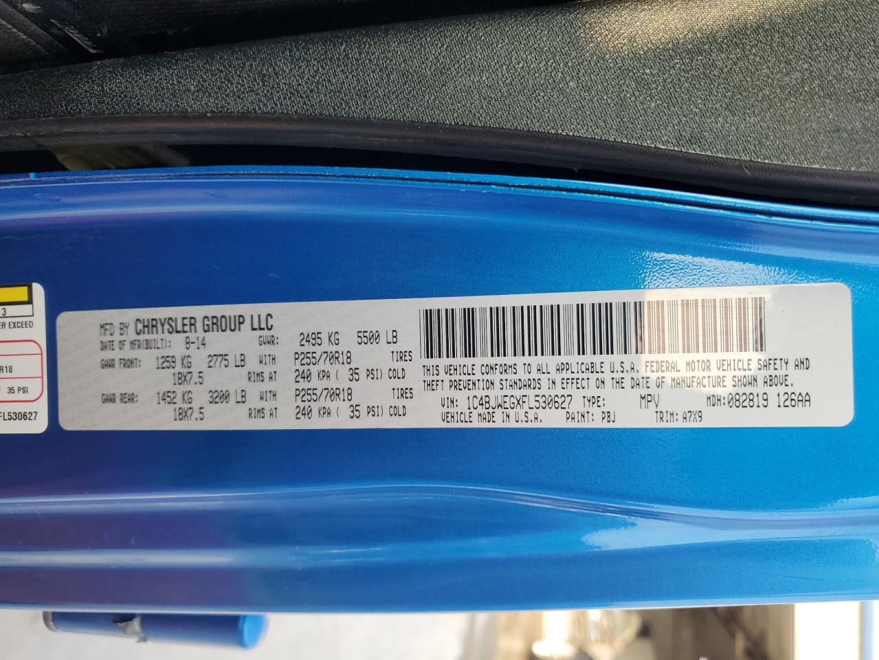 JEEP WRANGLER SAHARA