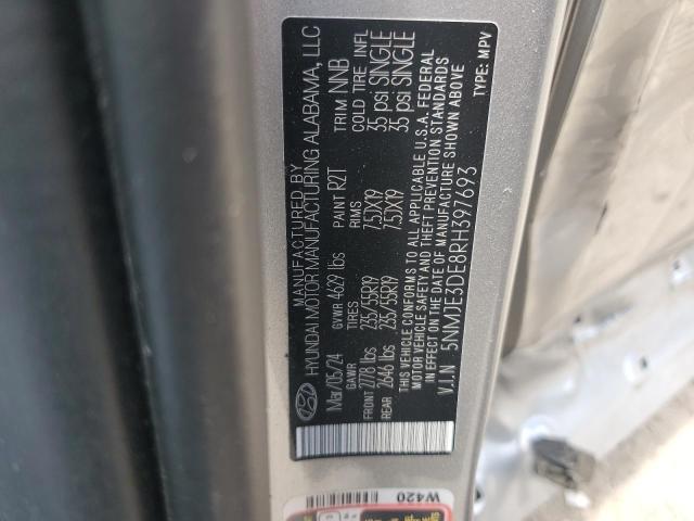 2024 HYUNDAI TUCSON LIM - 5NMJE3DE8RH397693