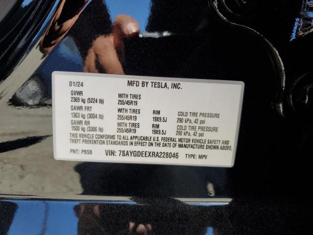 2024 TESLA MODEL Y - 7SAYGDEEXRA228046