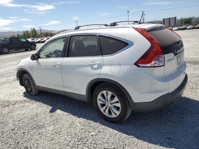 HONDA CR-V EXL 2013 white  gas 5J6RM3H72DL042909 photo #3