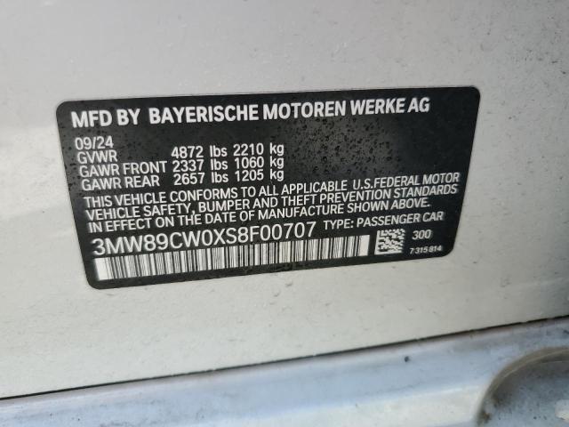 2025 BMW 330XI - 3MW89CW0XS8F00707