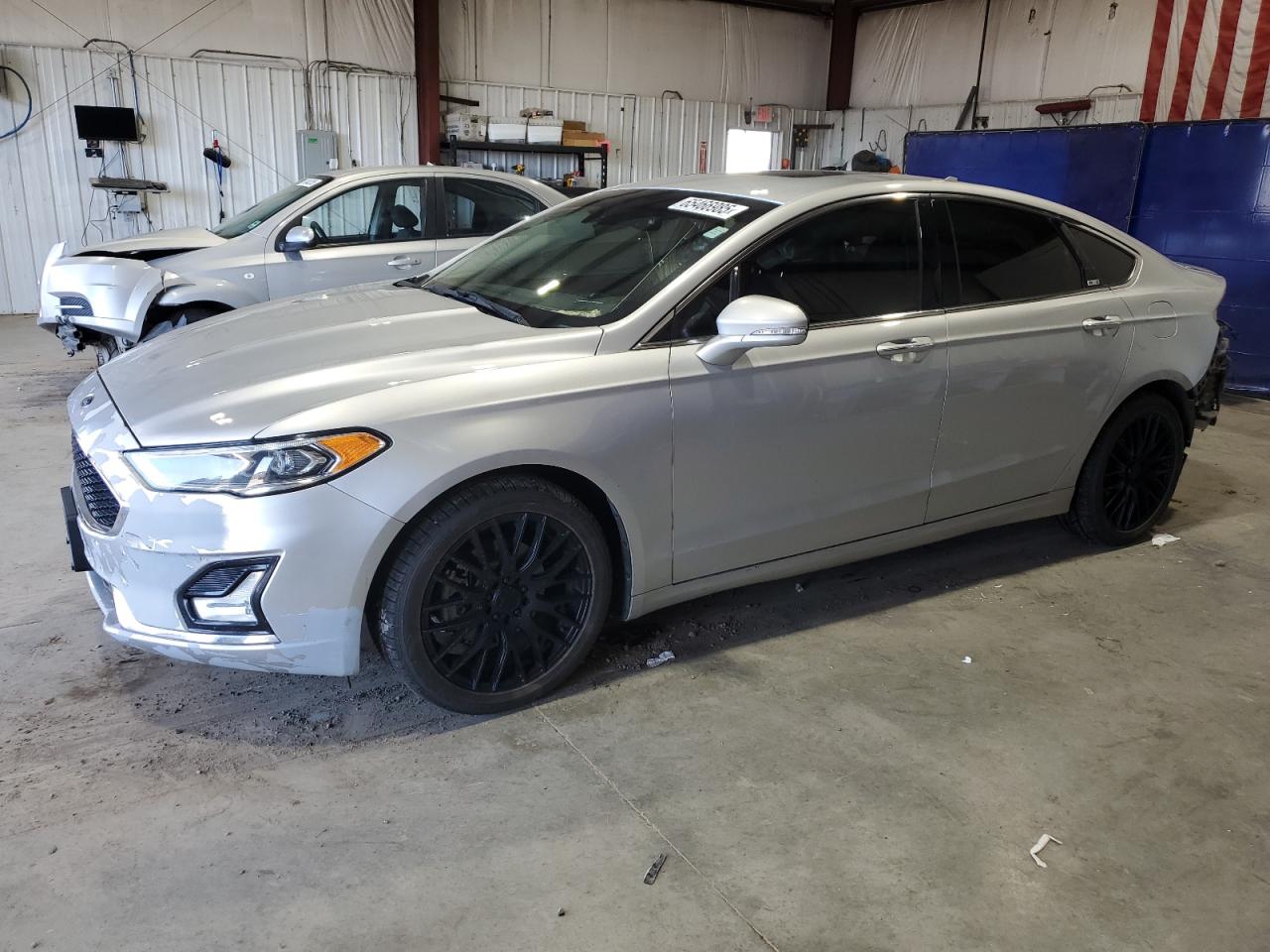 Lot #3218014886 2019 FORD FUSION TIT
