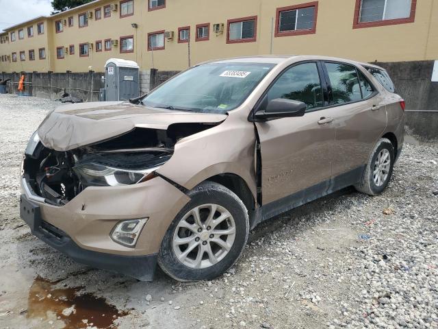 CHEVROLET EQUINOX LS 2019 tan  Gasoline 2GNAXHEV5K6216902 photo #1