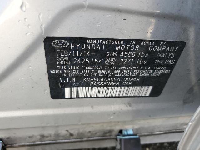 2014 HYUNDAI SONATA HYB - KMHEC4A48EA108949