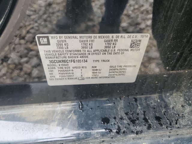 2015 CHEVROLET SILVERADO - 3GCUKREC1FG185134