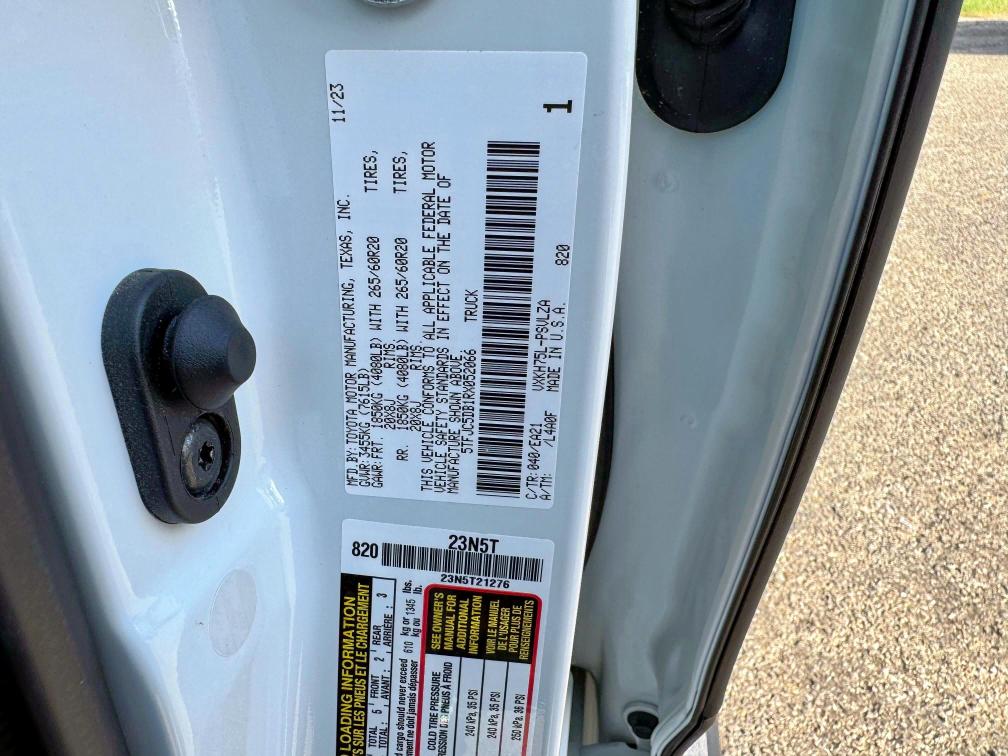 2024 TOYOTA TUNDRA CRE - 5TFJC5DB1RX052066