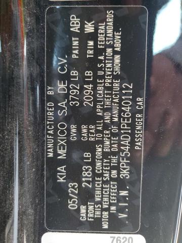 2023 KIA FORTE GT L - 3KPF54AD1PE640112