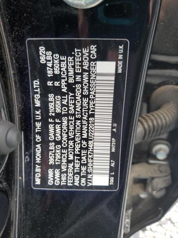 2020 HONDA CIVIC SPOR - SHHFK7H48LU222018