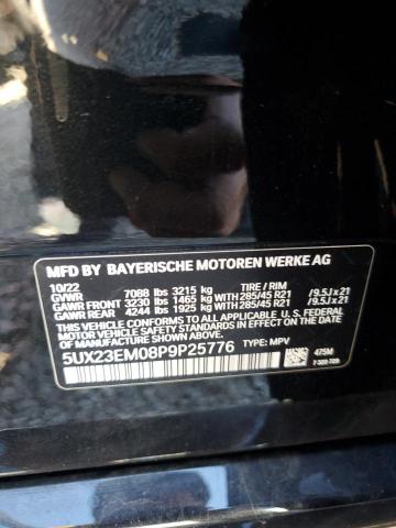 2023 BMW X7 XDRIVE4 - 5UX23EM08P9P25776