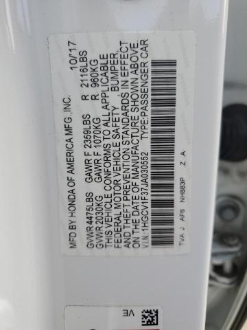 2018 HONDA ACCORD SPO - 1HGCV1F37JA030552