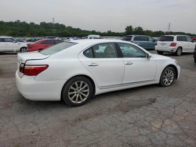 LEXUS LS 460 2011 white sedan 4d gas JTHCL5EF3B5009424 photo #4