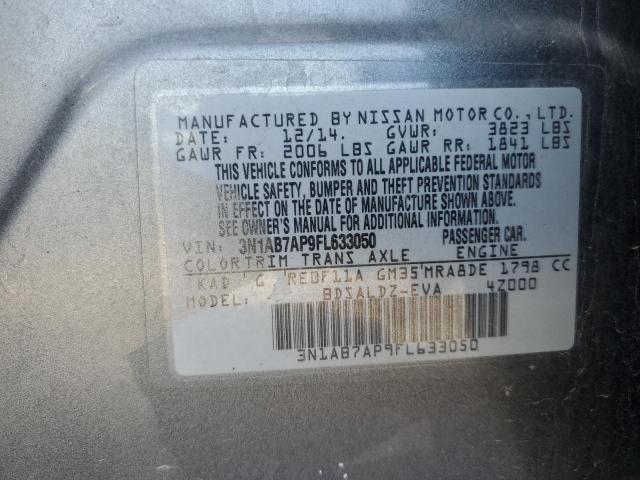 2015 NISSAN SENTRA S - 3N1AB7AP9FL633050