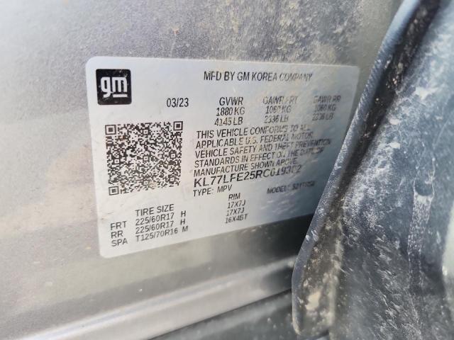 2024 CHEVROLET TRAX LS KL77LFE25RC019302