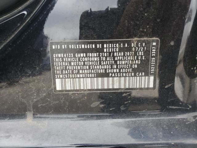 2021 VOLKSWAGEN JETTA S 3VWC57BU3MM070681