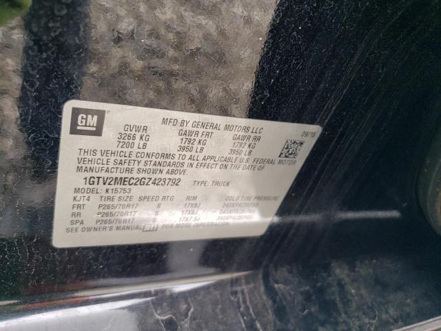 2016 GMC SIERRA K15 1GTV2MEC2GZ423792