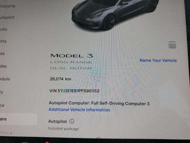 2023 TESLA MODEL 3 5YJ3E1EB1PF690352