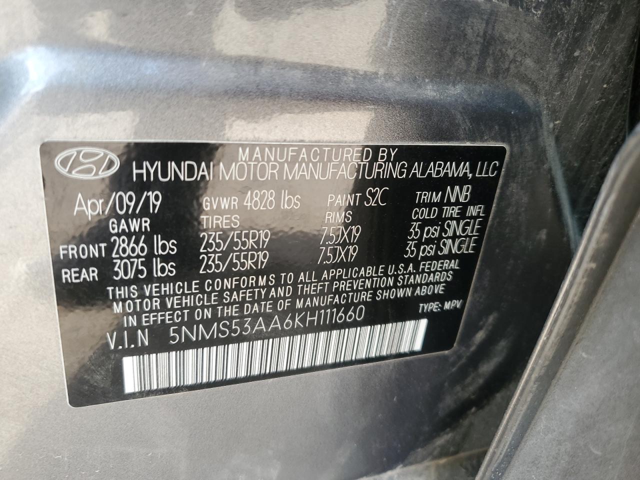 HYUNDAI SANTA FE LIMITED