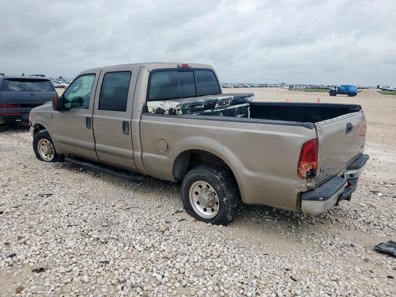 FORD F250 SUPER 2003 tan  gas 1FTNW20L53EC18873 photo #3