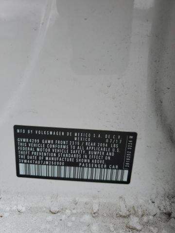 2018 VOLKSWAGEN GTI S/SE 3VW447AU7JM250900