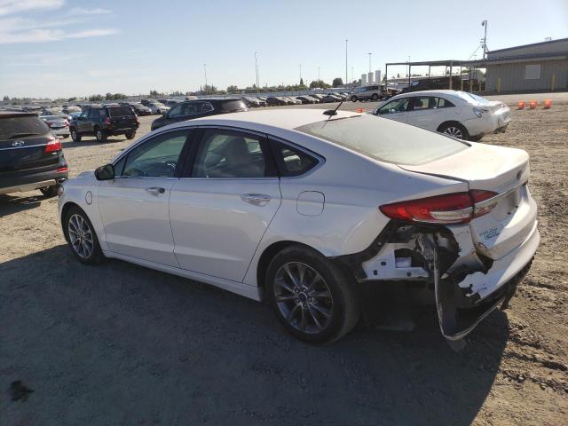 FORD FUSION SE 2018 white  hybrid engine 3FA6P0PU5JR111309 photo #3