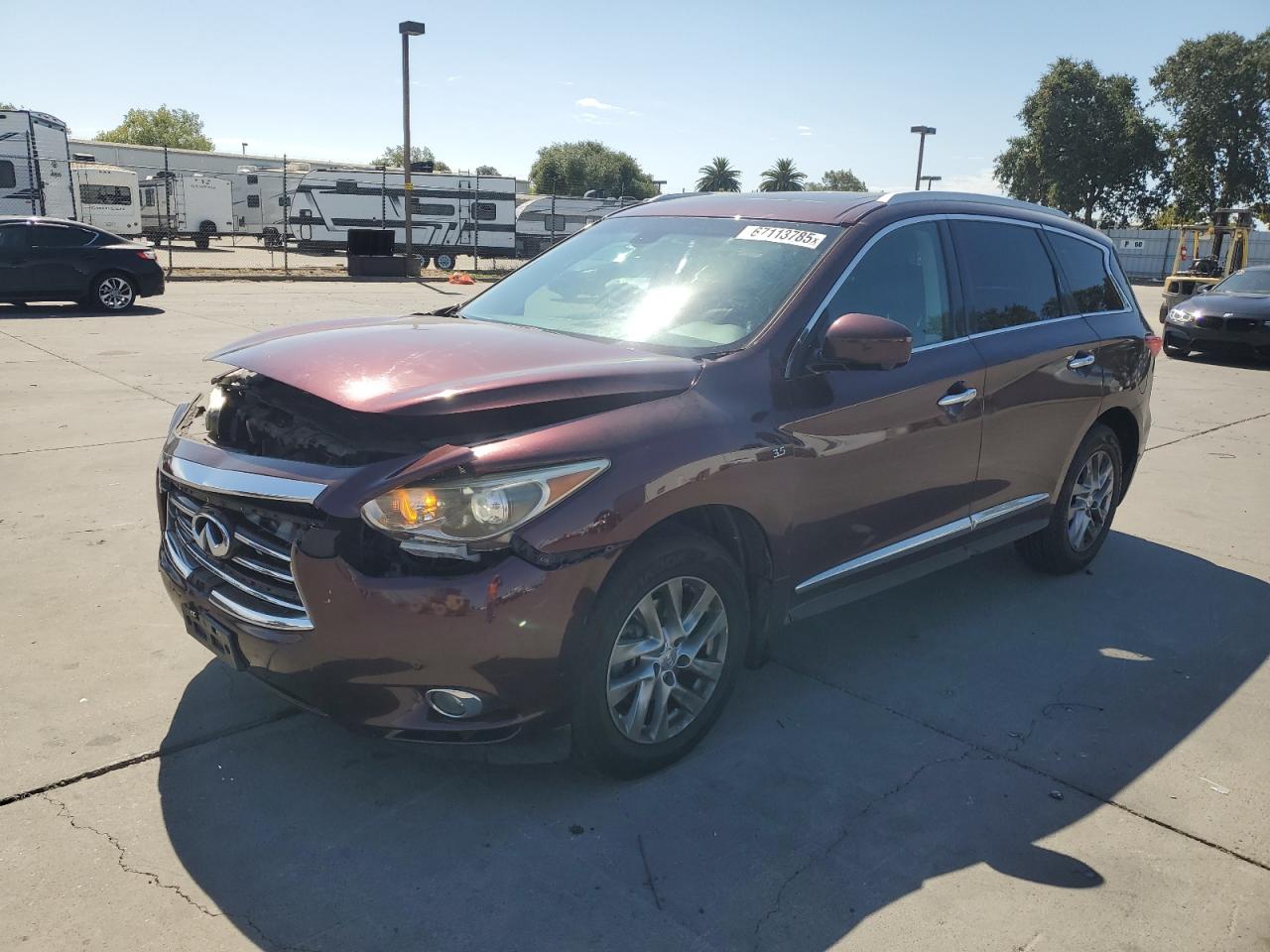  Salvage INFINITI Qx