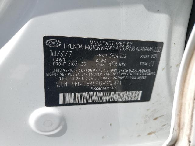 2018 HYUNDAI ELANTRA SE 5NPD84LF1JH256461