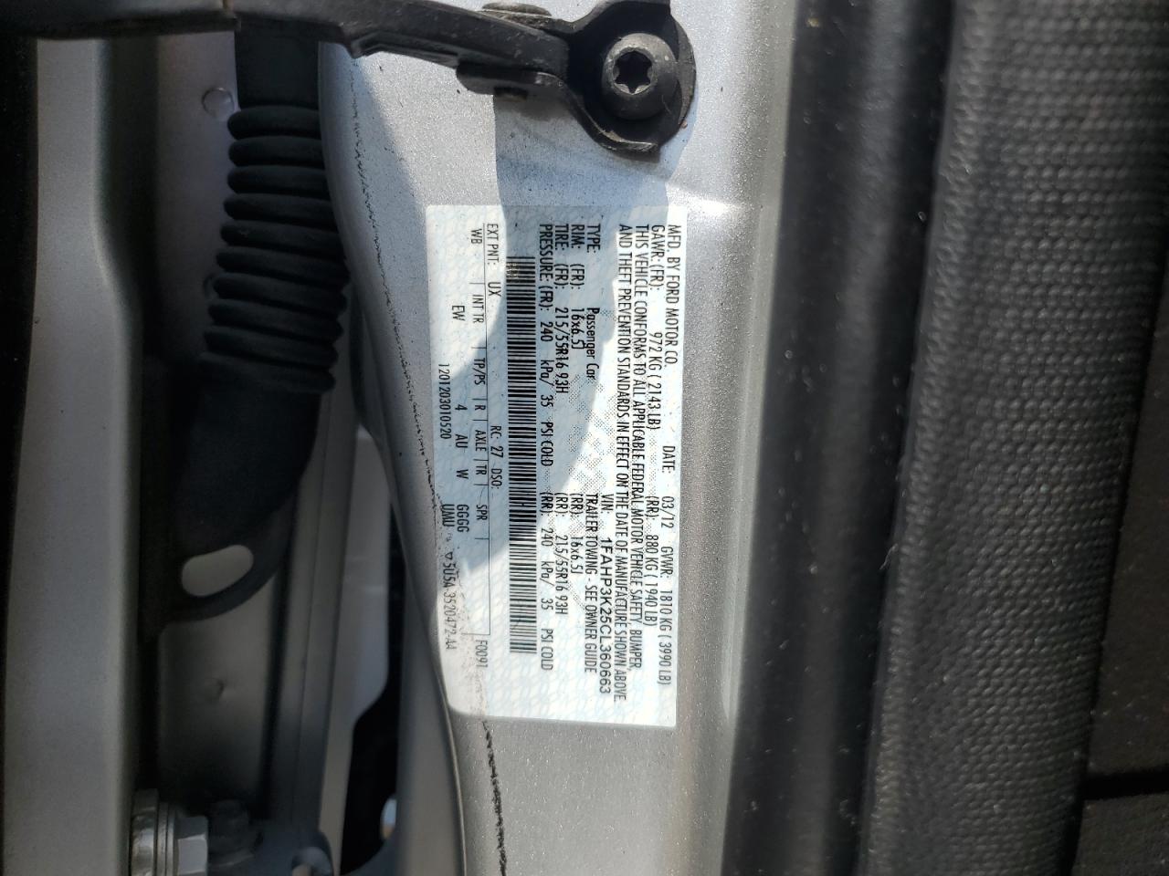 Ford Focus se 2012