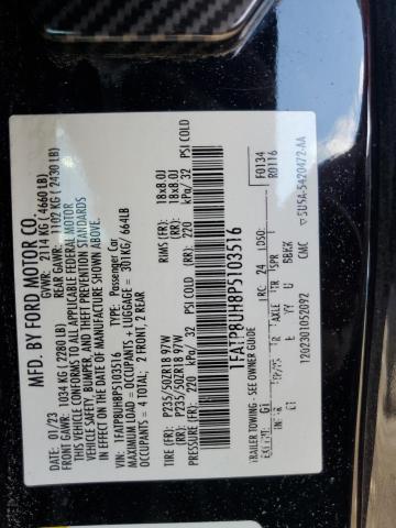 2023 FORD MUSTANG 1FATP8UH8P5103516