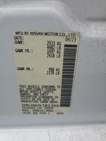 2023 NISSAN ALTIMA SV 1N4BL4DW1PN385366
