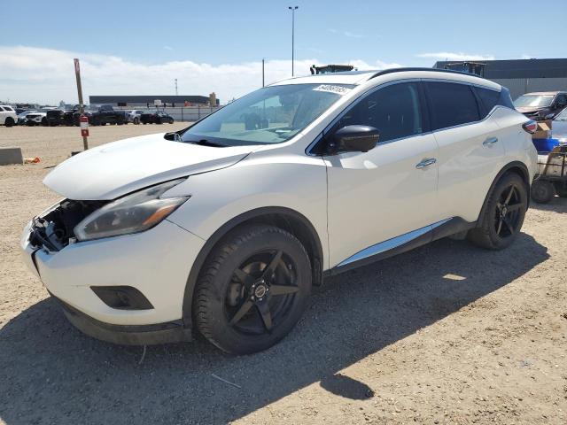 NISSAN MURANO S 2018 white  gas 5N1AZ2MH7JN132565 photo #1