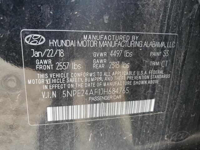 2018 HYUNDAI SONATA SE - 5NPE24AF1JH684765