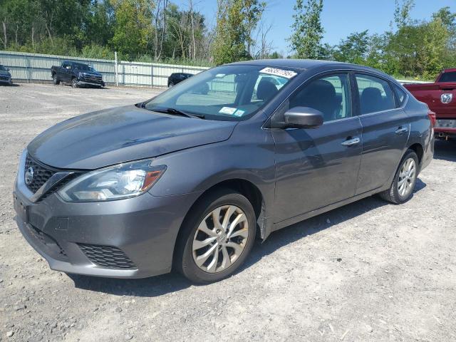 NISSAN SENTRA S 2018 gray  gas 3N1AB7AP6JL623424 photo #1