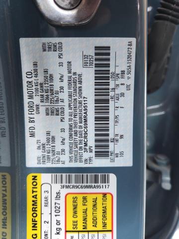2021 FORD BRONCO SPO 3FMCR9C69MRA95117