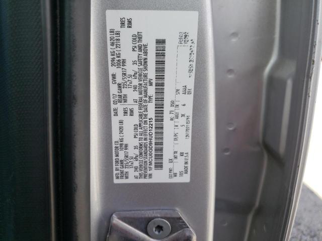 2017 FORD ESCAPE SE - 1FMCU0GD9HUD12215