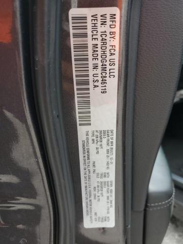 2021 DODGE DURANGO GT 1C4RDHDG4MC846119