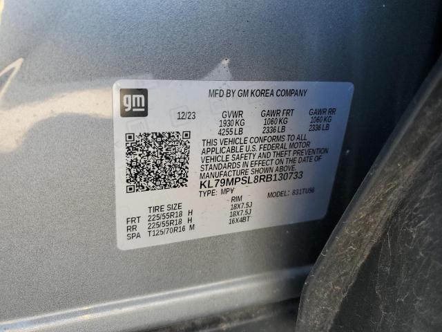 2024 CHEVROLET TRAILBLAZE KL79MPSL8RB130733