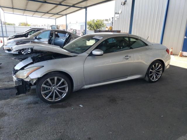 INFINITI G37 BASE 2009 silver  gas JNKCV66E59M723318 photo #1
