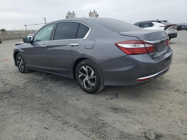 HONDA ACCORD LX 2016 gray  gas 1HGCR2F30GA114666 photo #3