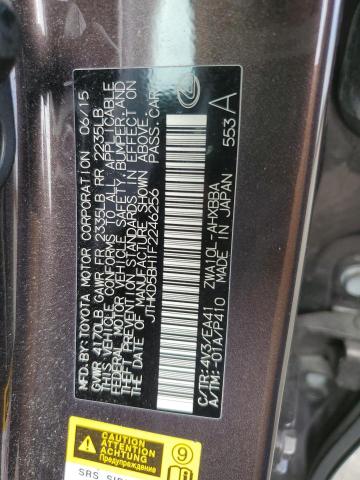 2015 LEXUS CT 200 JTHKD5BH1F2246256