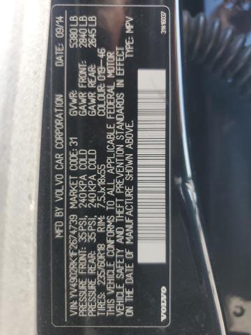 2015 VOLVO XC60 T6 PR YV4902RK1F2674739