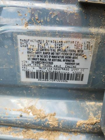 2024 NISSAN SENTRA SV 3N1AB8CV2RY223506
