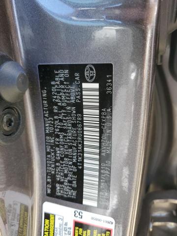 2024 TOYOTA CAMRY XSE - 4T1K31AK3RU066789