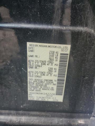 2017 NISSAN MURANO S - 5N1AZ2MG9HN142726