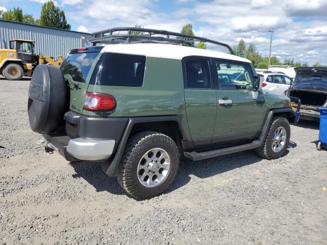 TOYOTA FJ CRUISER 2012 green 4dr spor gas JTEBU4BF7CK146096 photo #4