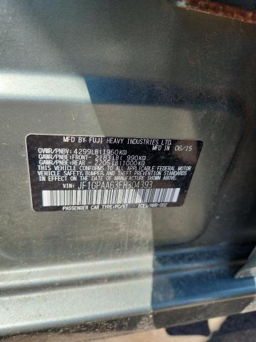 2015 SUBARU IMPREZA - JF1GPAA63FH304393